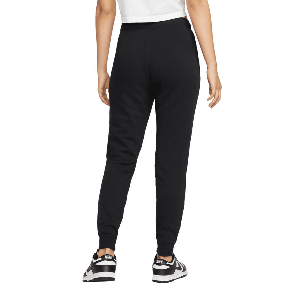 NIKE WOMEN'S SPORTSWEAR CLUB FLEECE BLACK TRACKPANTS