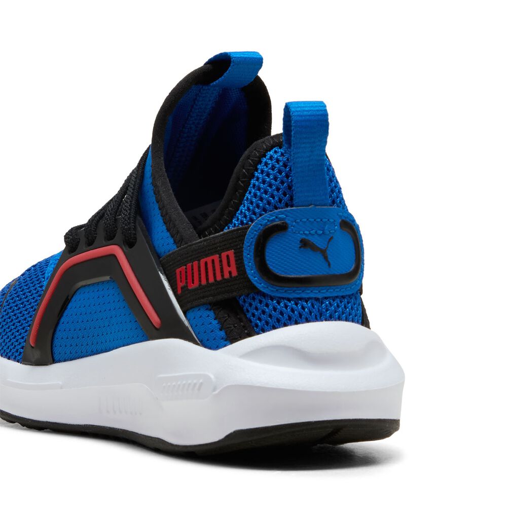 Puma Kid's Softride Enzo Royal/Red Sneaker Shoes