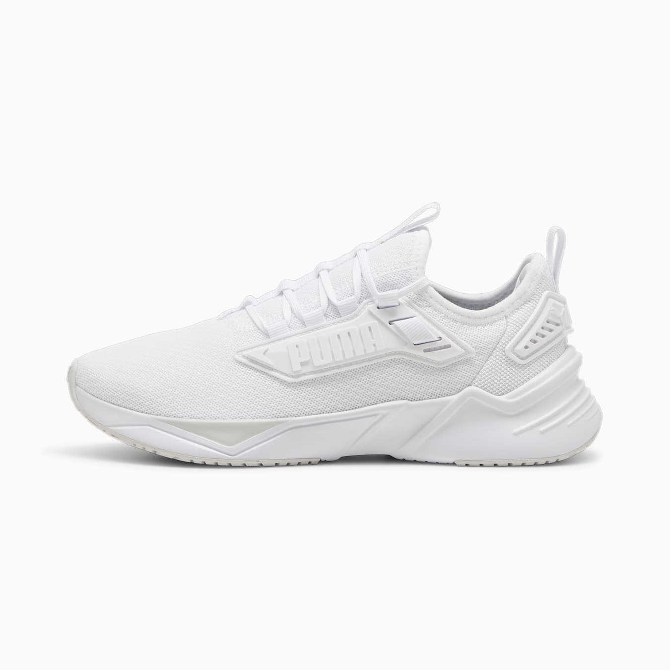 Puma Men's Retaliate 3 White/White Running Shoes