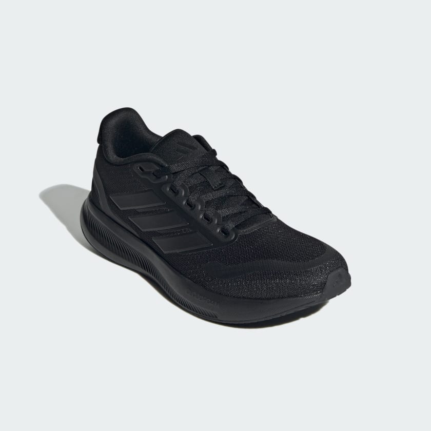 Adidas Kid's Runfalcon 5 Triple Black Running Shoes