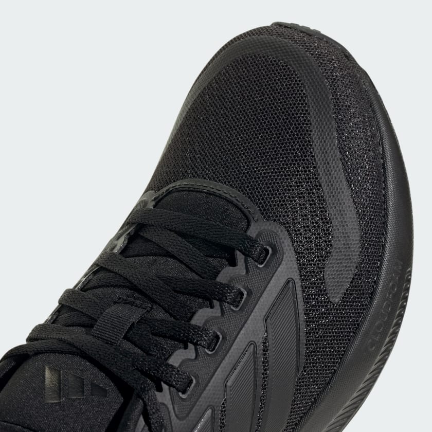 Adidas Kid's Runfalcon 5 Triple Black Running Shoes
