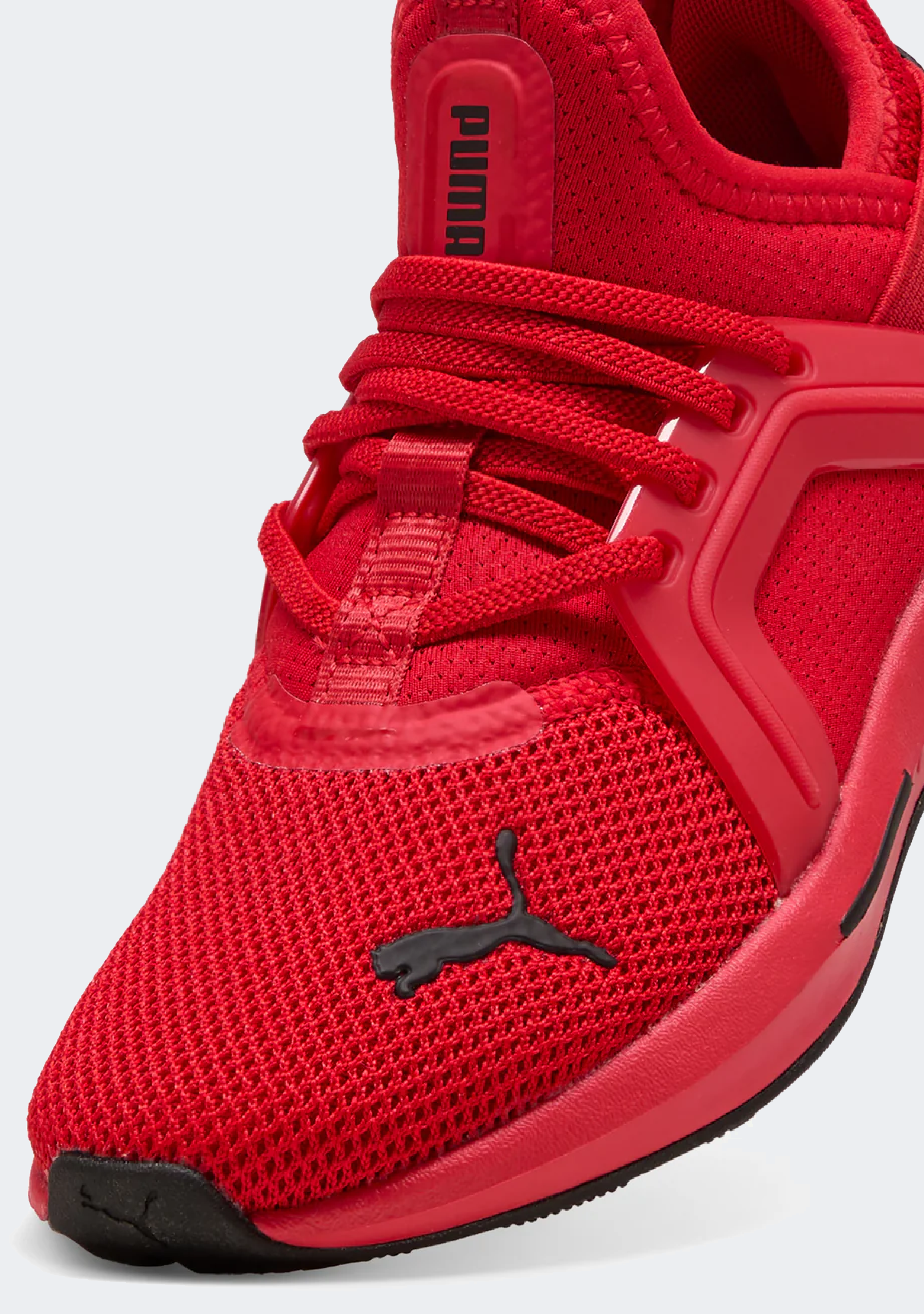 PUMA KID'S SOFTRIDE ENZO 5 RED SNEAKER SHOES