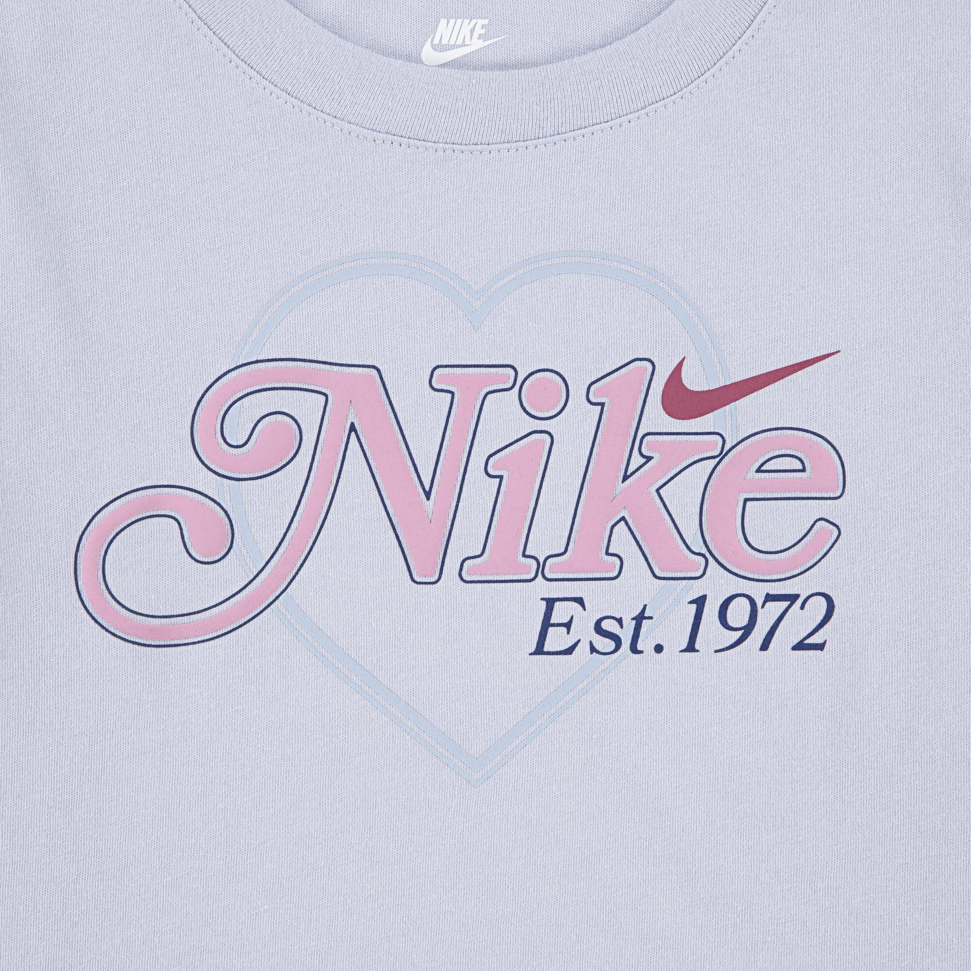 Nike Kid's Varsity Heart Purple Tee