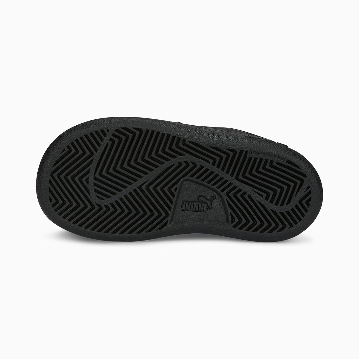 PUMA KID'S SMASH 3.0 TS BLACK/GREY SNEAKER SHOES