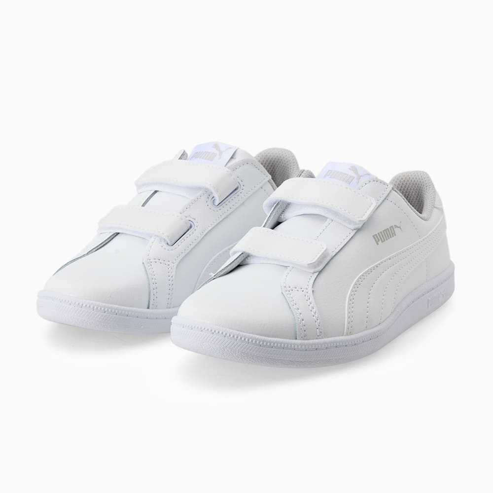 Puma Kid's Smash 3.0 Triple White 4q25