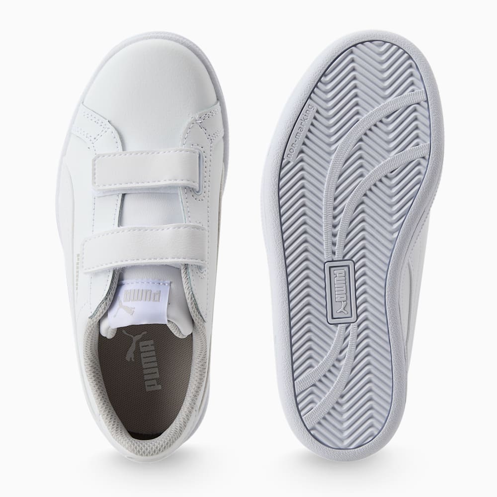 Puma Kid's Smash 3.0 Triple White 4q25