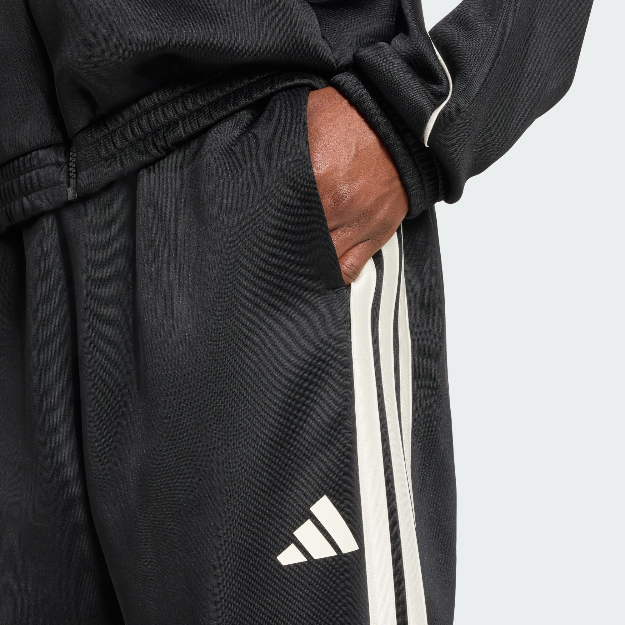 Adidas Men's Stadium Black Trackpants