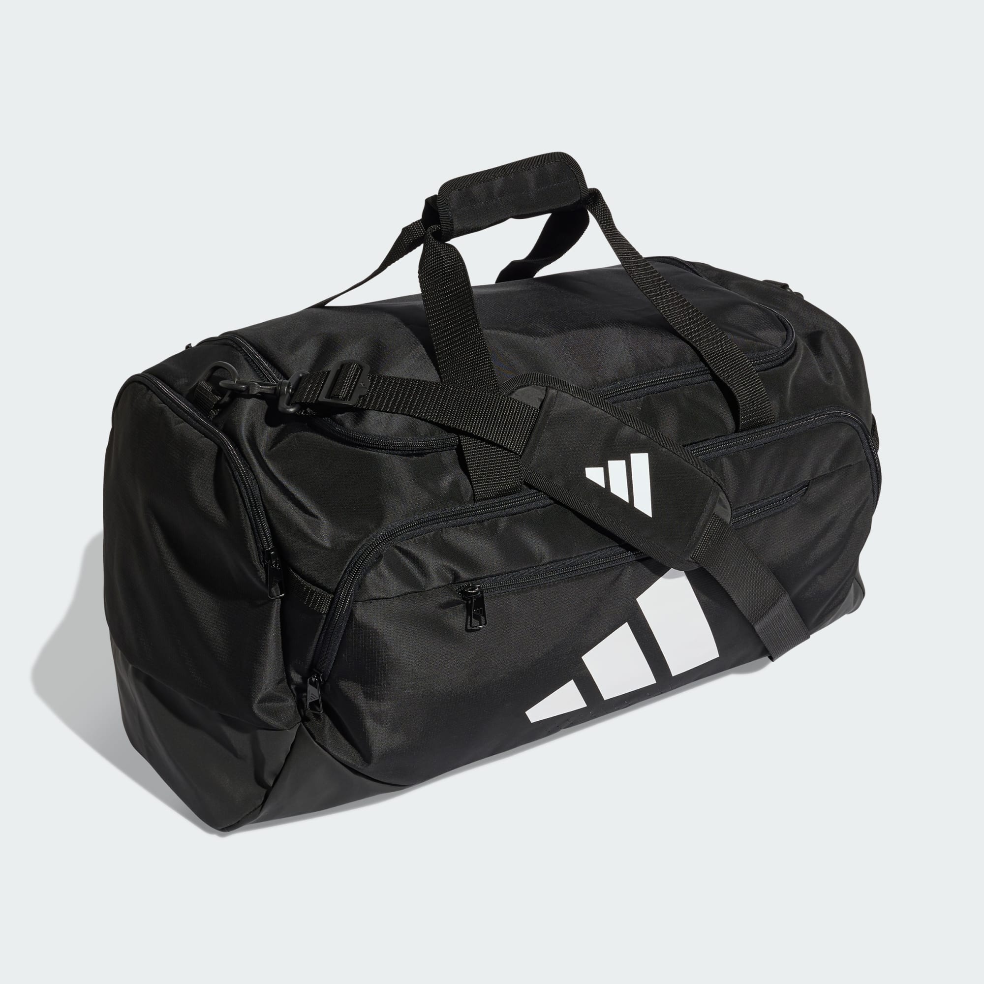 Adidas Training Defender 60l Black/White Duffle Bag