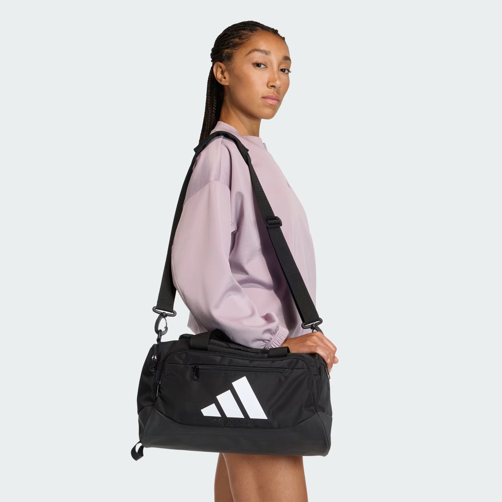 Adidas Training Defender Xsmall Black/White Duffle Bag