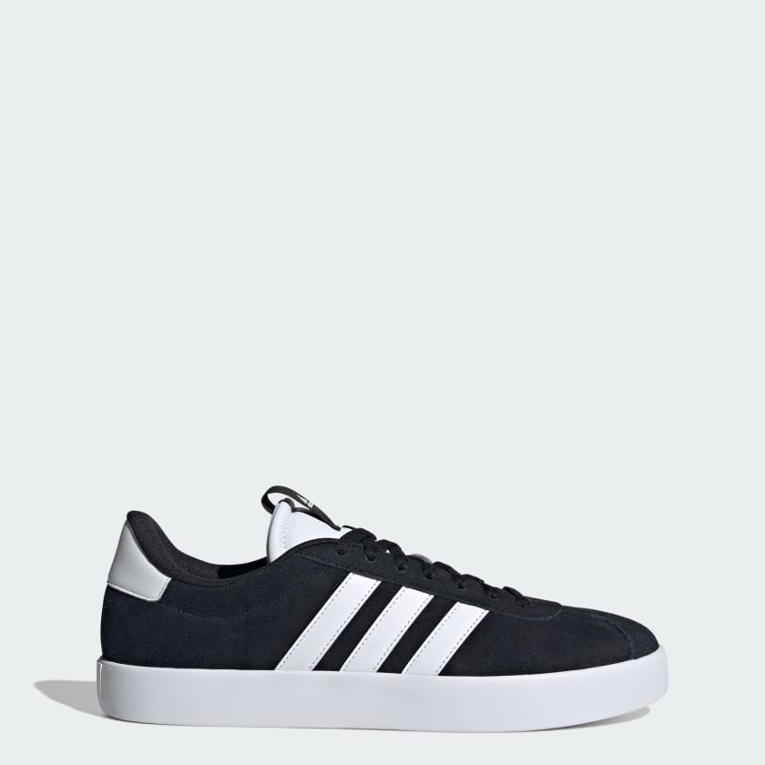 Adidas Men's Vl Court 3.0 Black/White Shoes