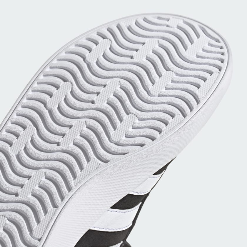 Adidas Kids Velcro Court 3.0 Black/White Shoes