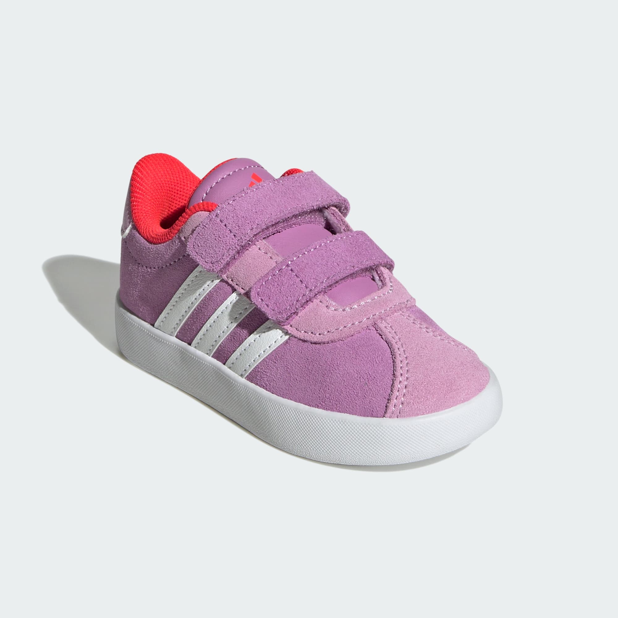 Adidas Kid's Vl Court 3.0 Purple Sneaker Shoes