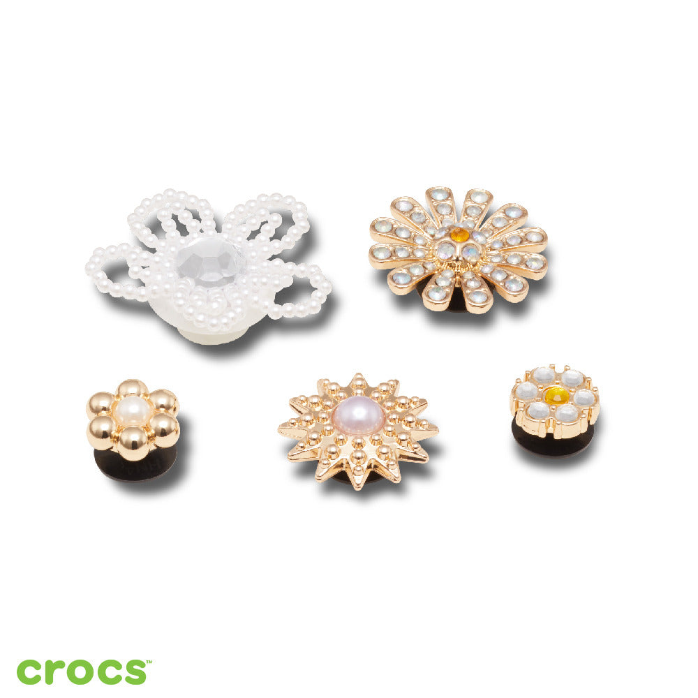 Crocs Elevated Flower 5pk Jibbitz