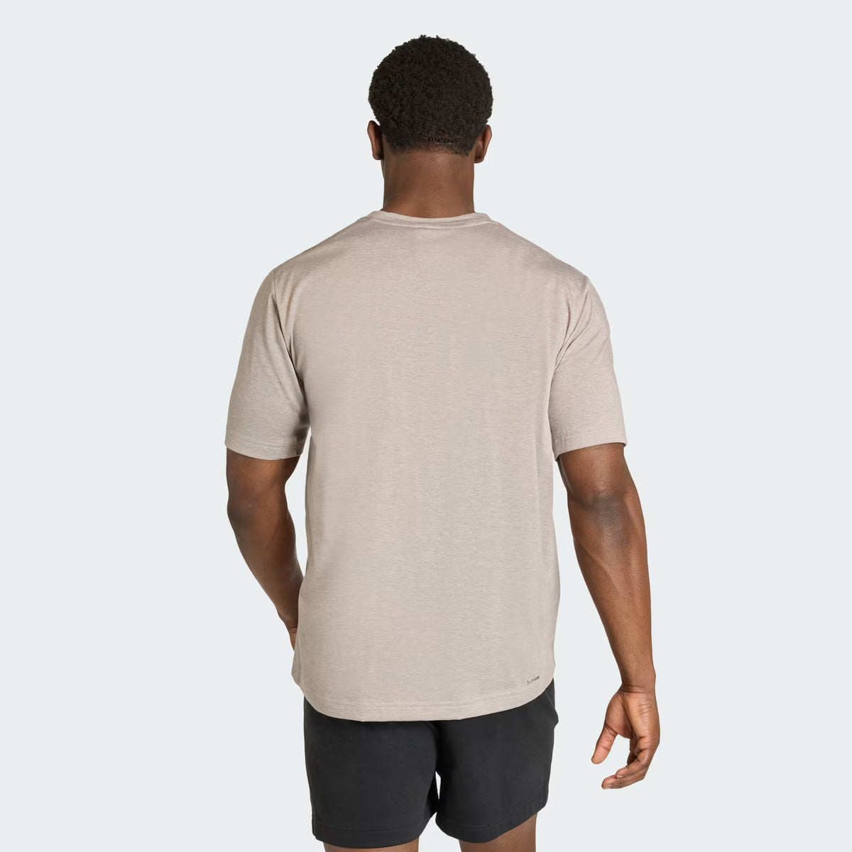 ADIDAS MEN'S WORKOUT ESSENTIALS FEELREADY GREY HEATHER TEE