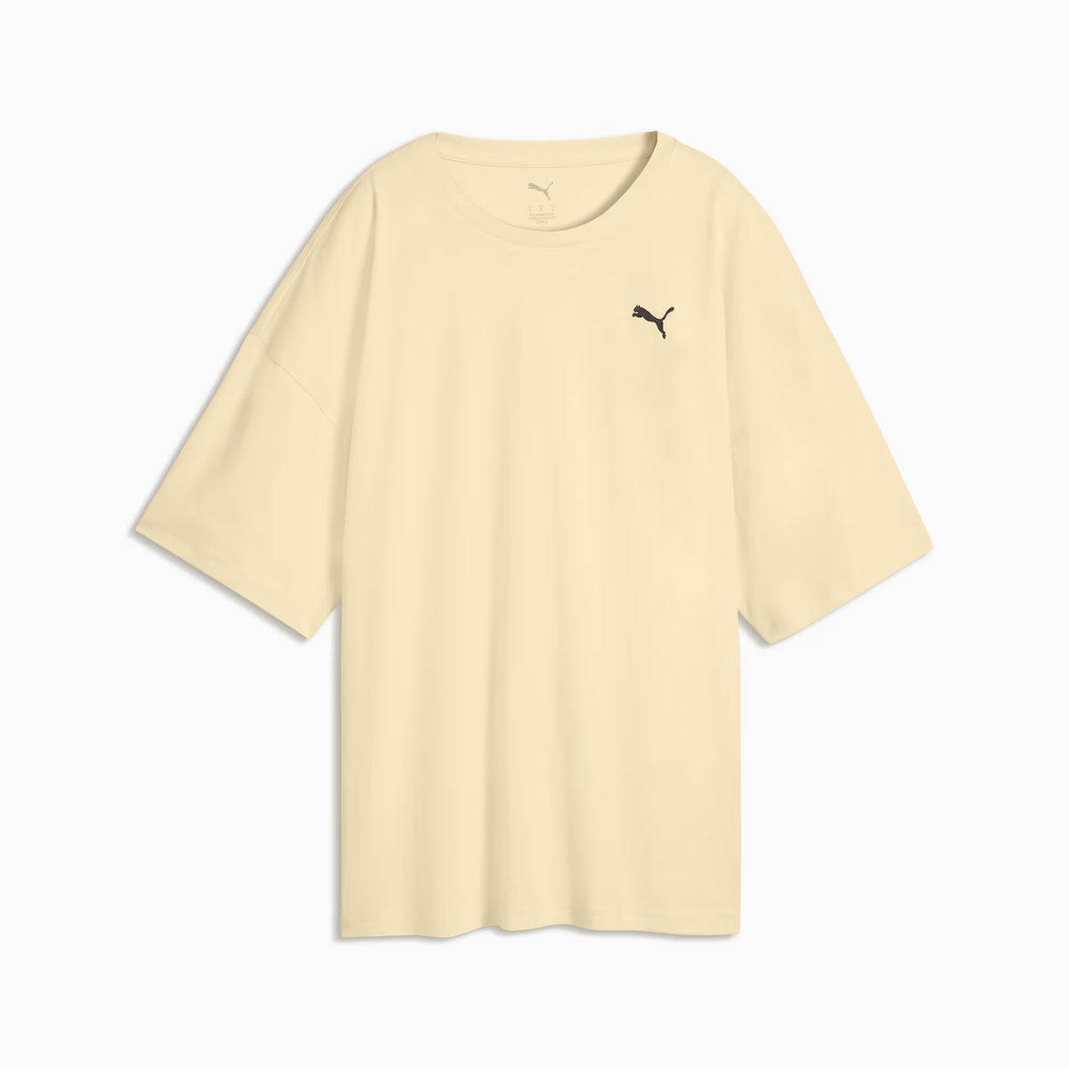 PUMA WOMEN'S WARDROBE ESSENTIALS OVERSIZED BUTTERCREAM TEE
