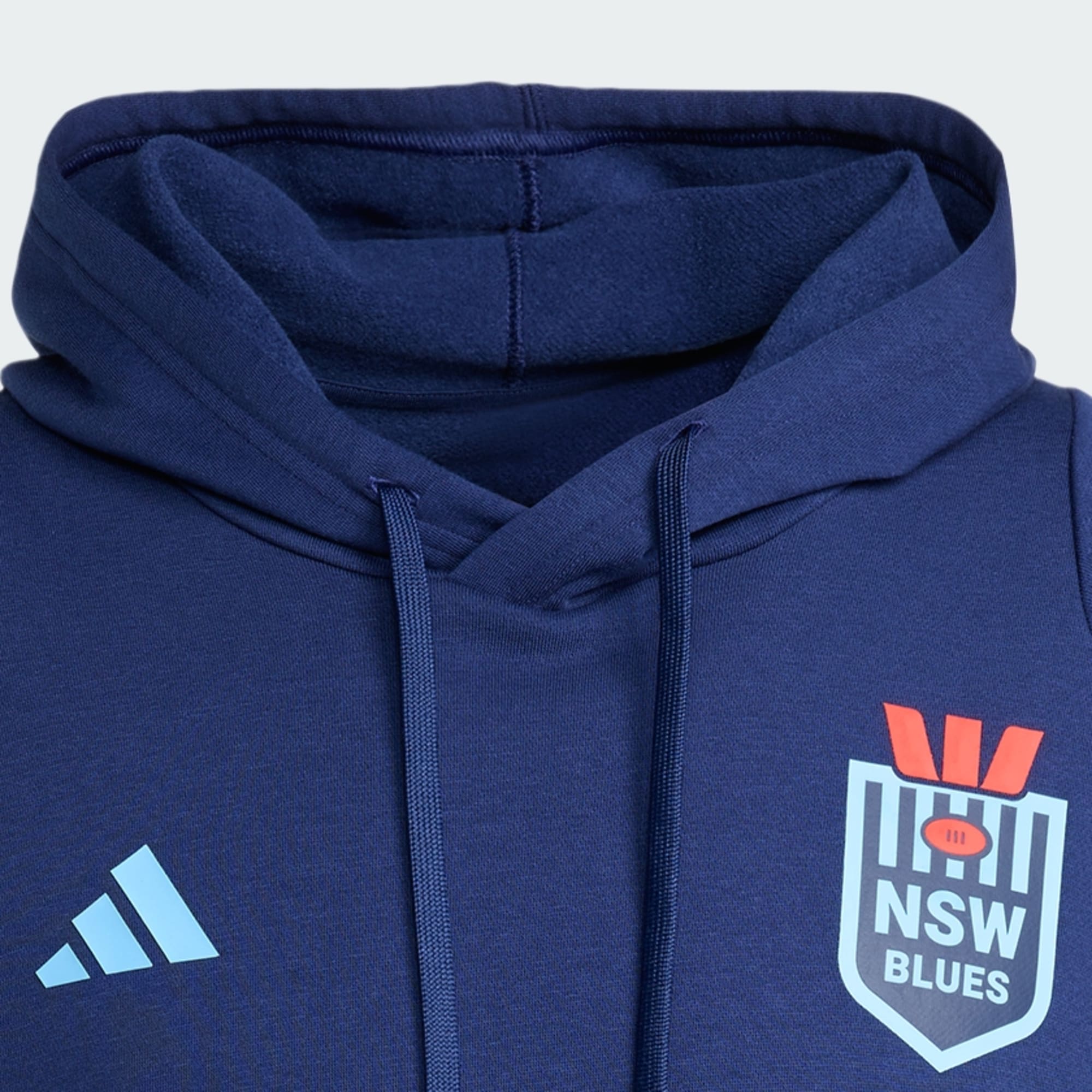 Adidas Men's Nsw Team 2025 Blue Hoodie