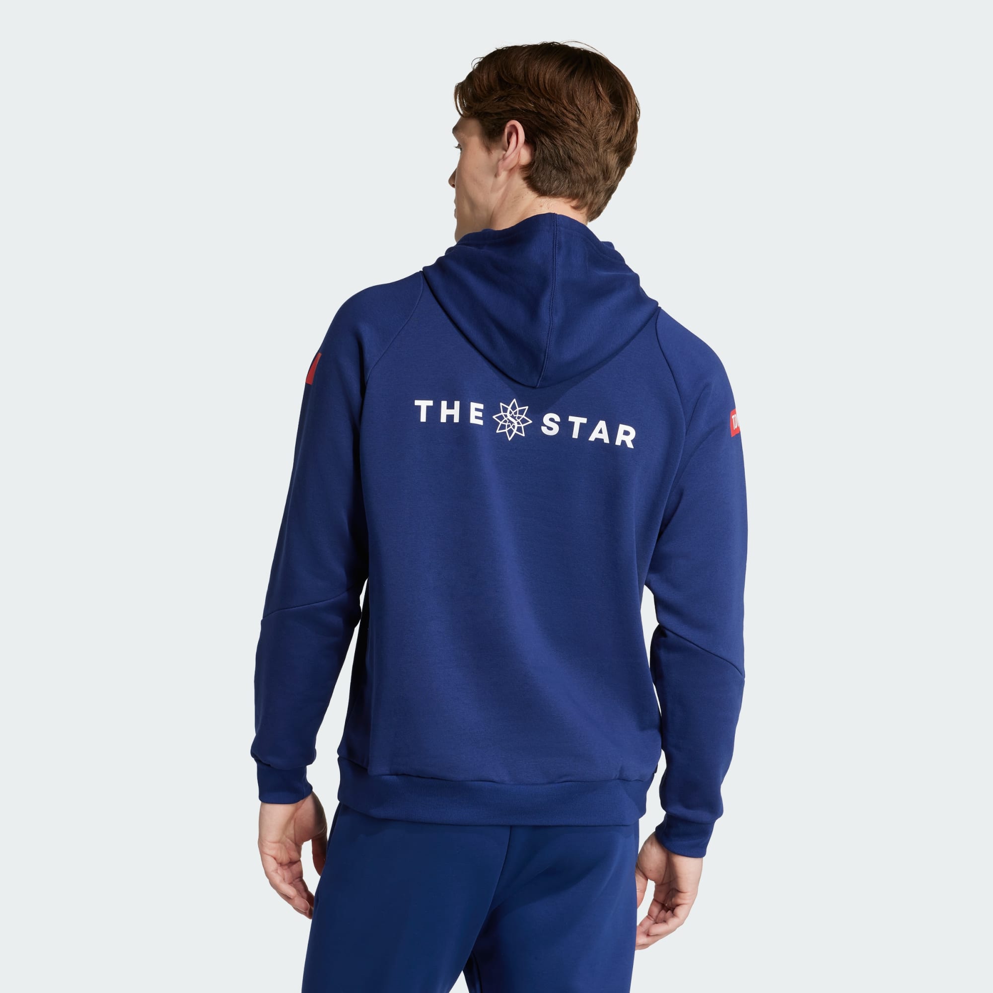 Adidas Men's Nsw Team 2025 Blue Hoodie
