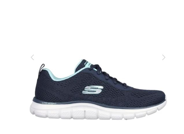 Sketchers Women's Track Staple Navy Walking Shoes
