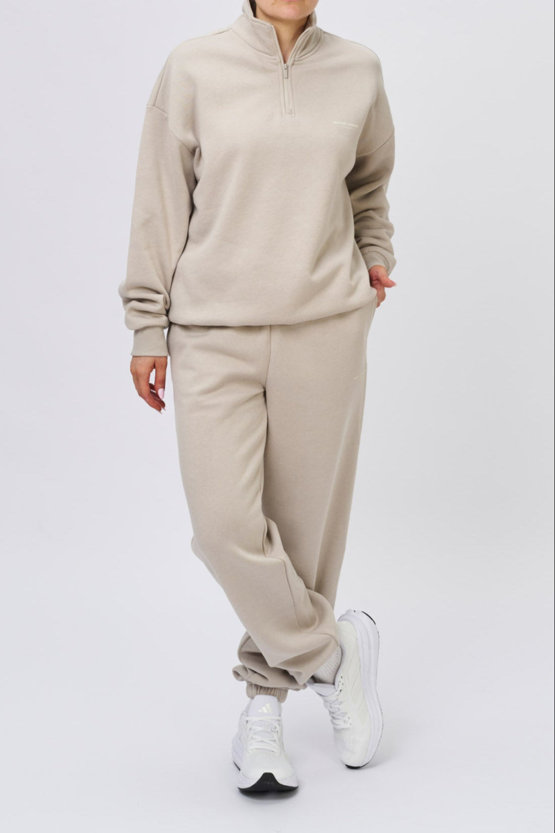 Insport Women's Zoe Quarter Moon Zip Top