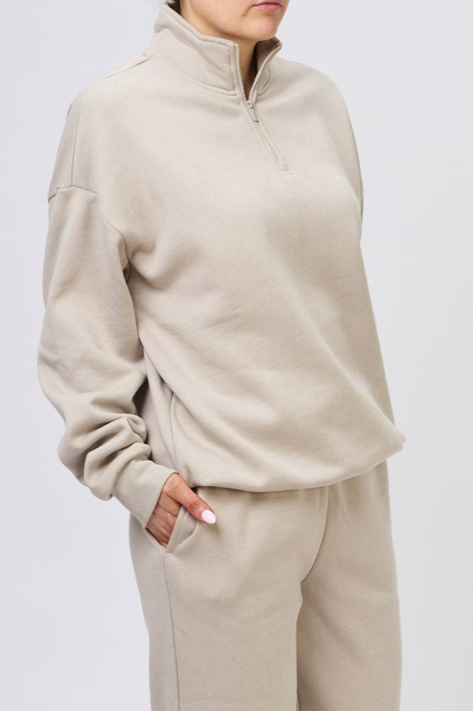 Insport Women's Zoe Quarter Moon Zip Top