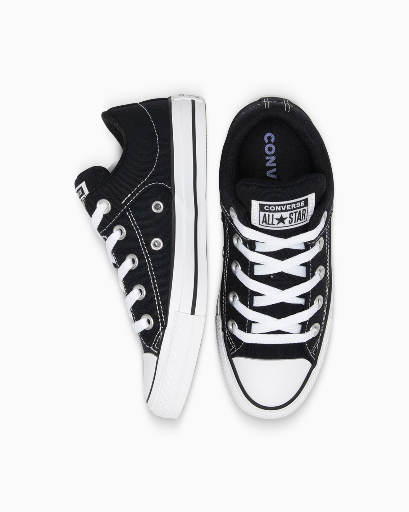 Converse Unisex Chuck-Taylor All Star Street Low Top Black Shoe
