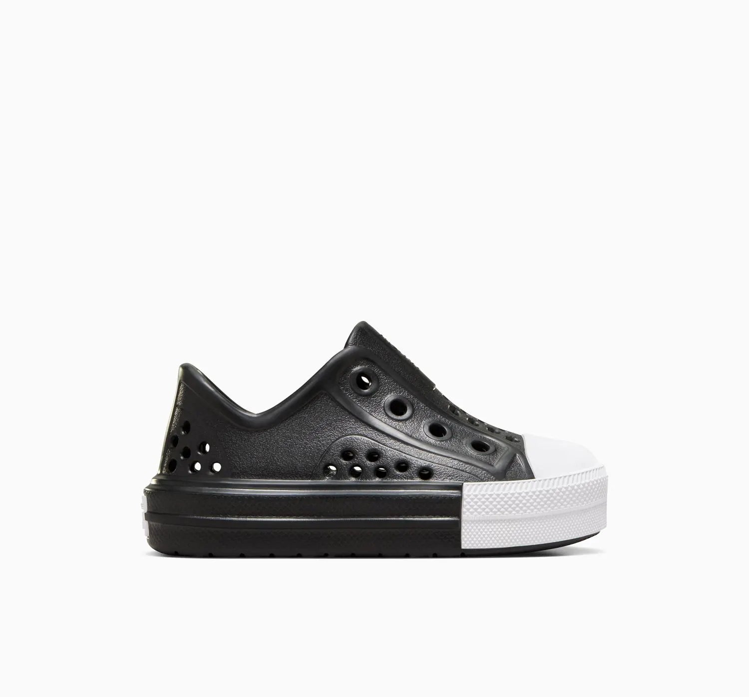 Converse Kid's All-Star Play Lite Cx Easy-On Black/White Clogs