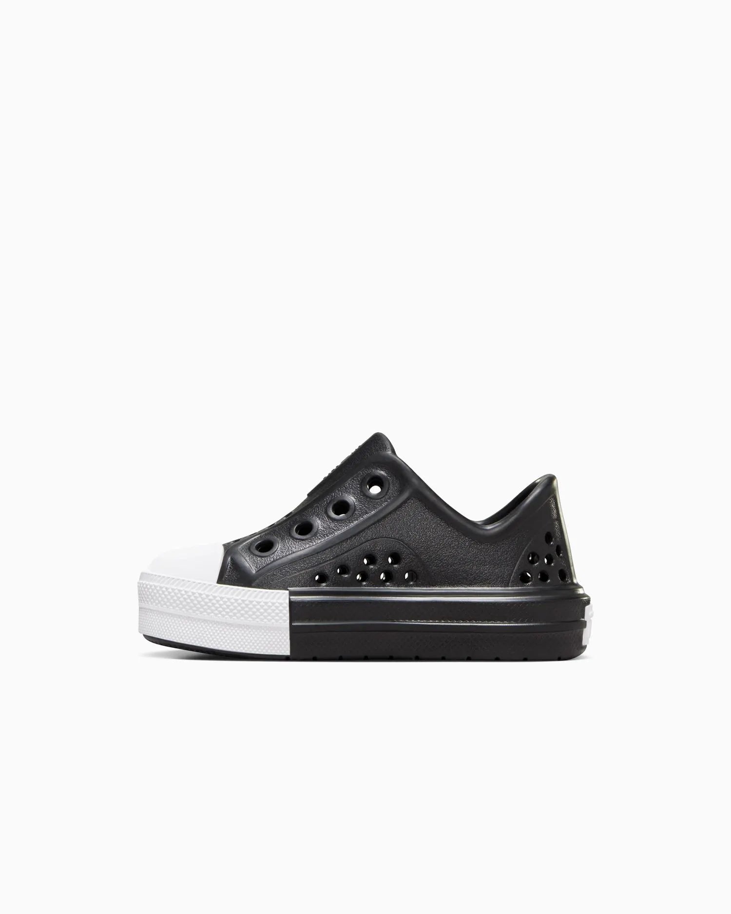 Converse Kid's All-Star Play Lite Cx Easy-On Black/White Clogs
