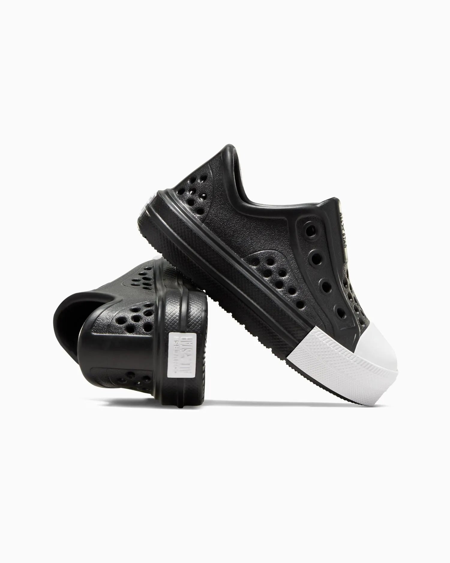 Converse Kid's All-Star Play Lite Cx Easy-On Black/White Clogs