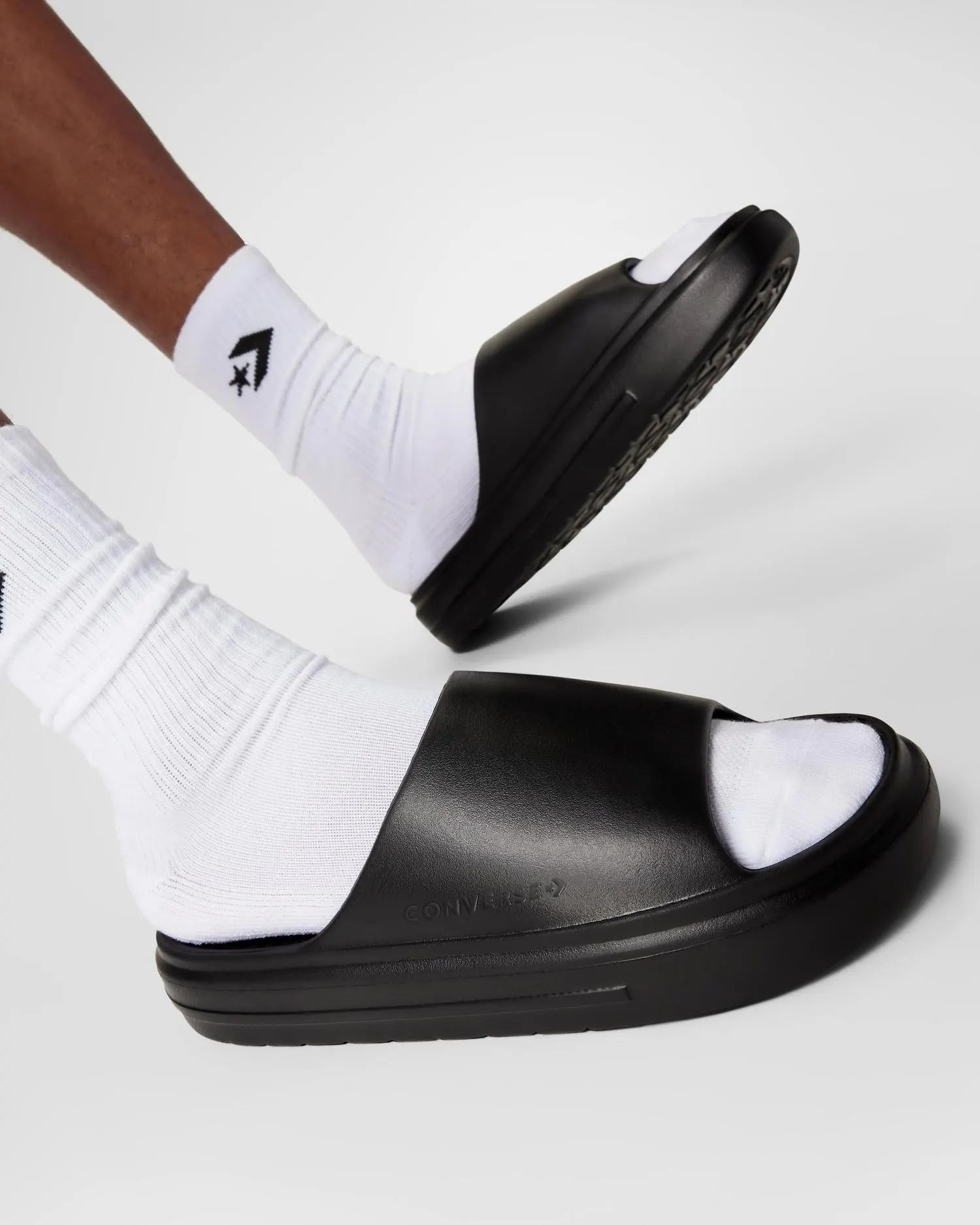 Converse Unisex Essentail Black Slide