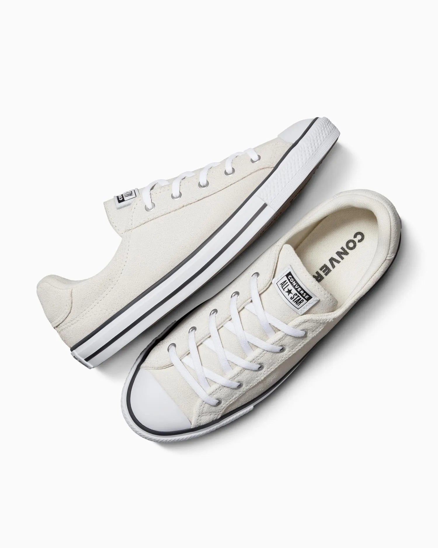 Converse Women's Chuck Taylor All-Star Dainty Lucky Egret/White Sneaker Shoes