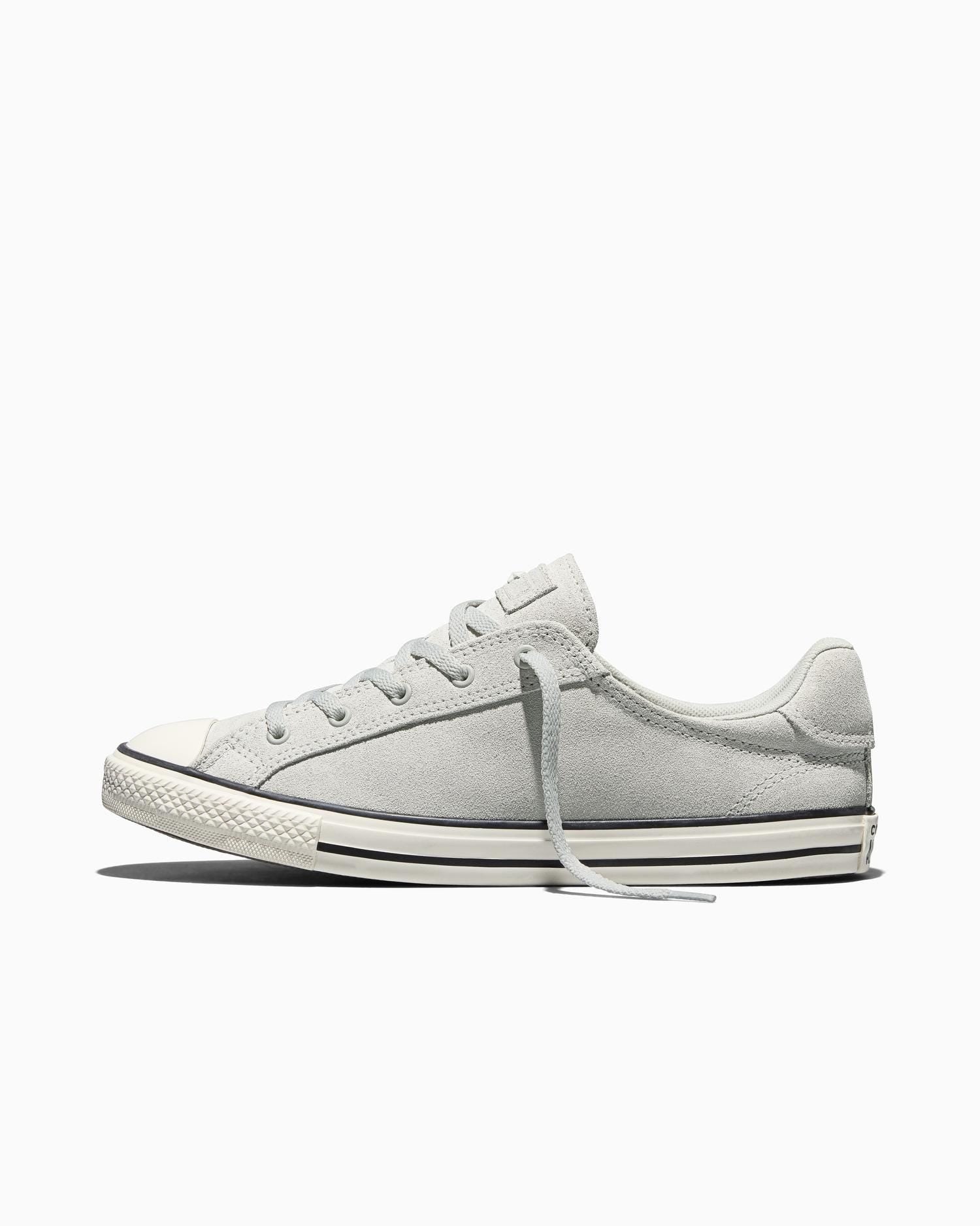 Converse Women's Chuck Taylor All Star Dainty Suede Lucky Light Grey Sneaker Shoes