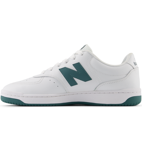 New Balance Unisex Bb80 White/Green Sneaker Shoe