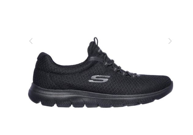 Sketchers Women's Summit Triple Black Walking Shoes