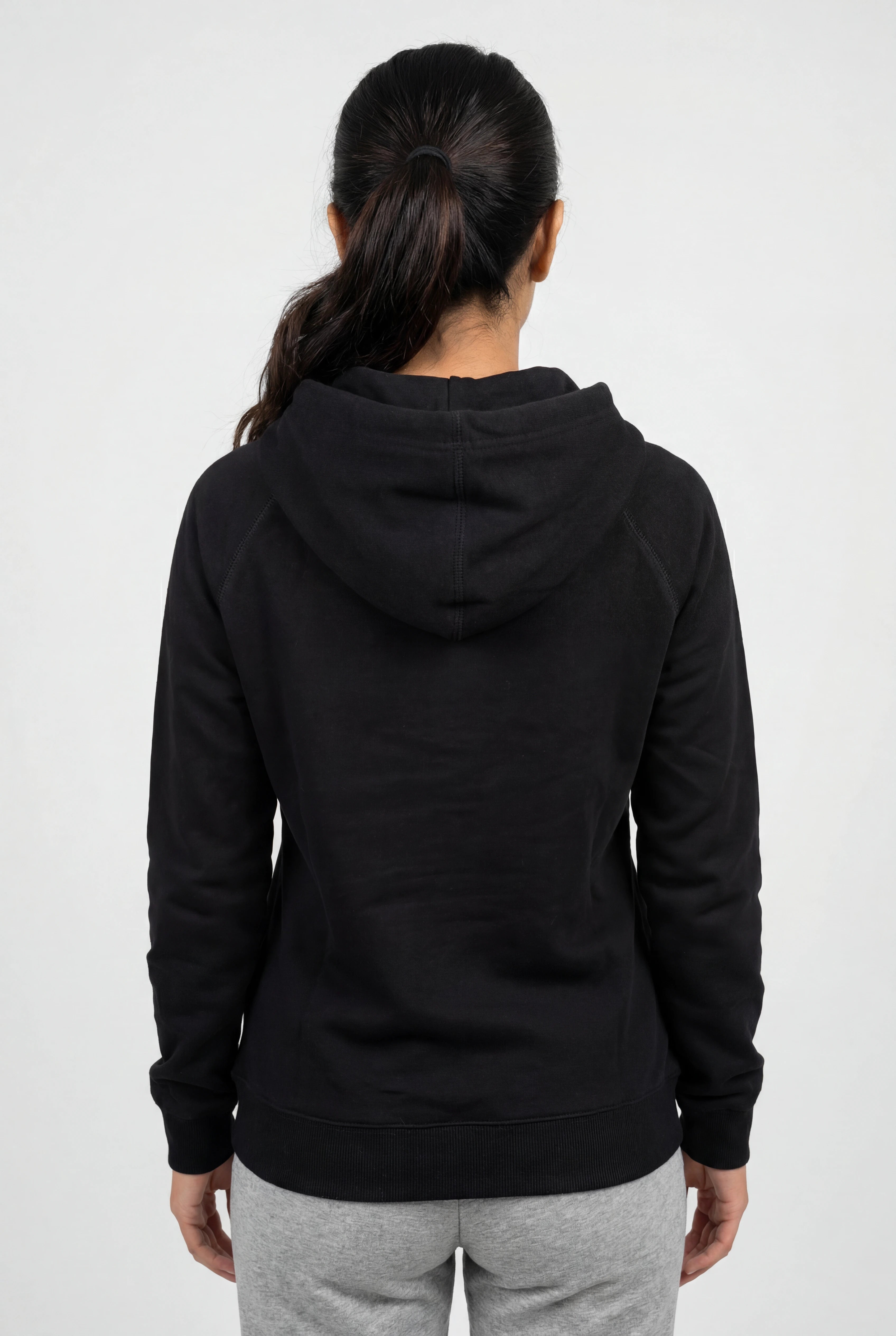 Asics Women's Fleece Black Hoodie