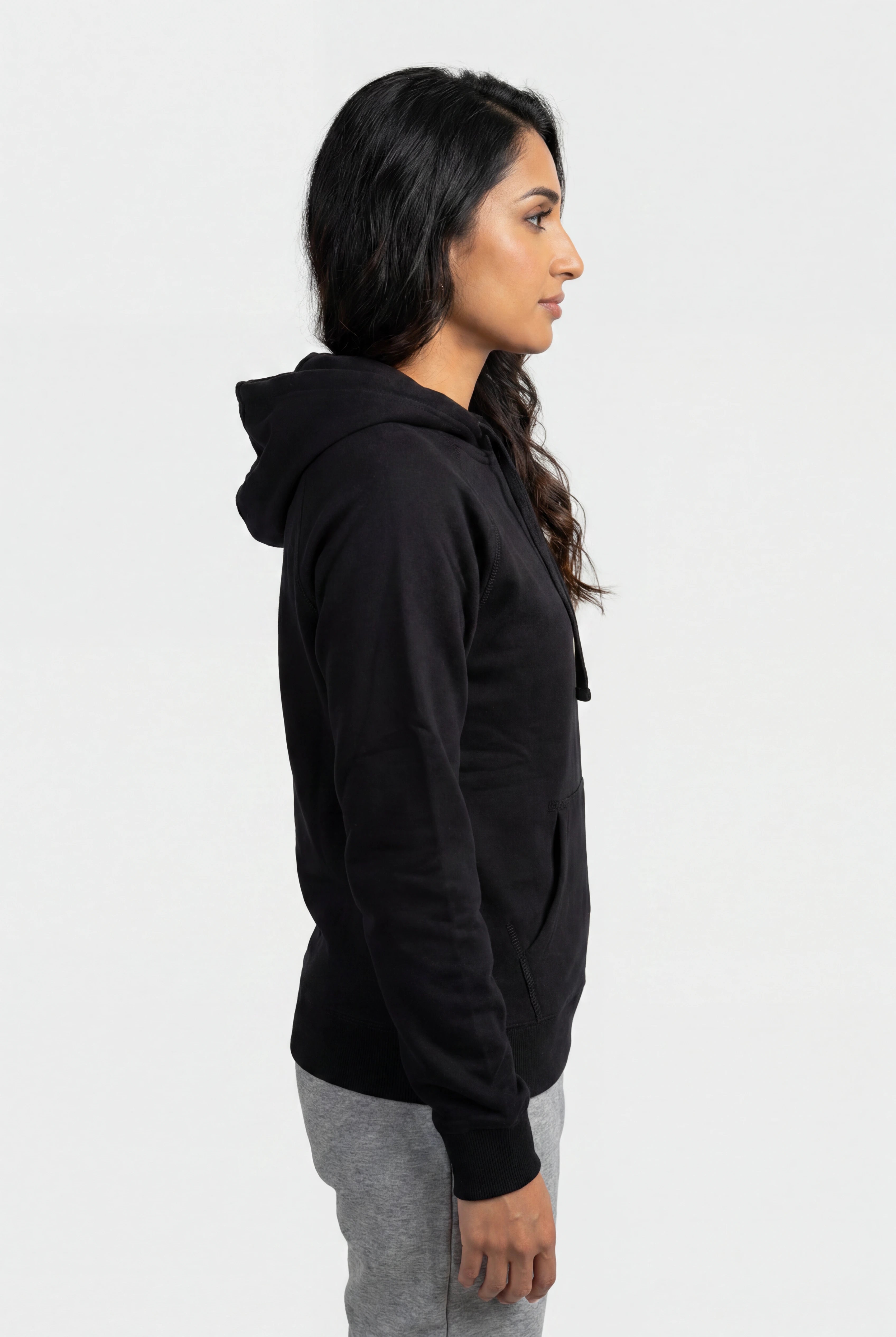 Asics Women's Fleece Black Hoodie