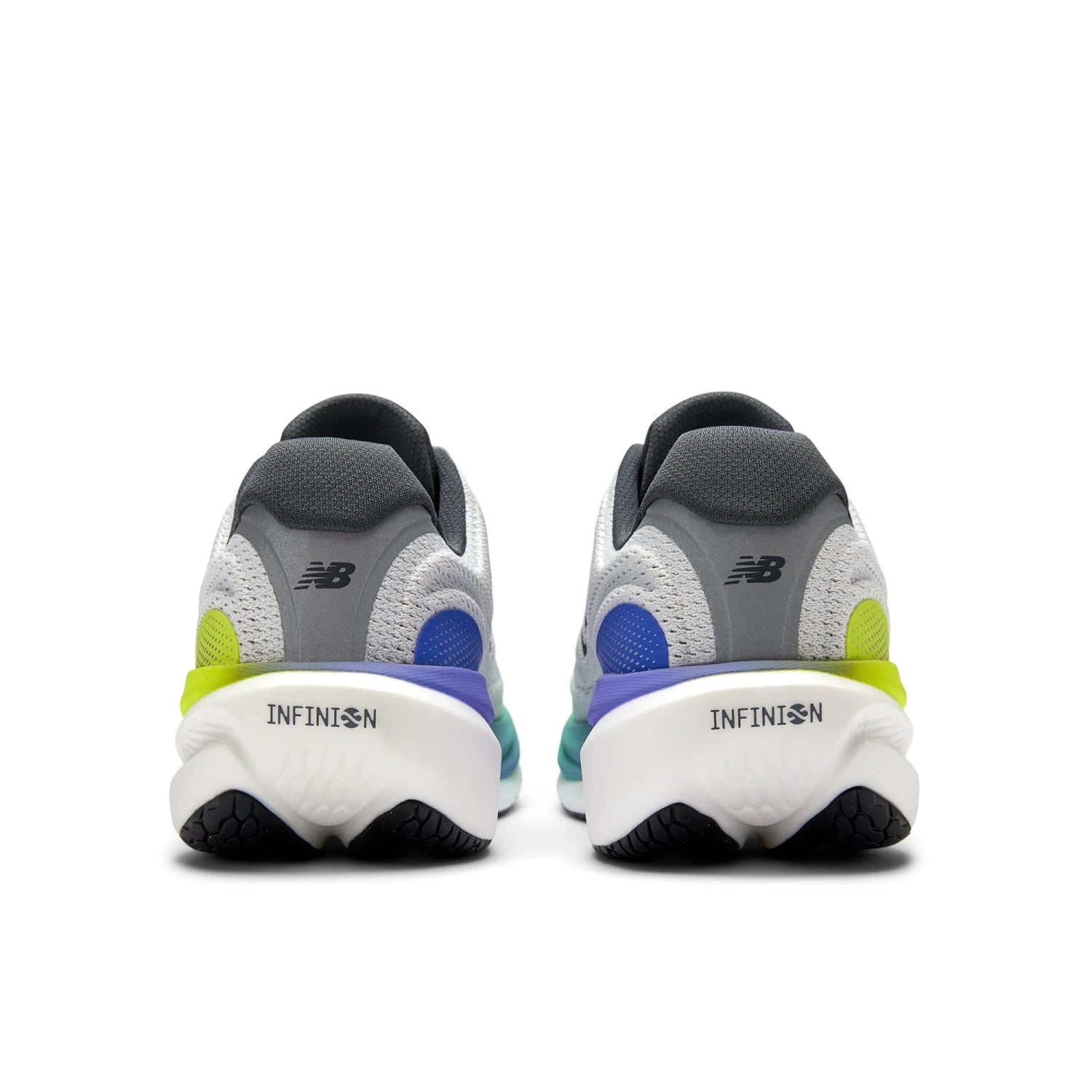 NEW BALANCE MEN'S 1080 V15 SEA SALT/LIME RUNNING SHOES