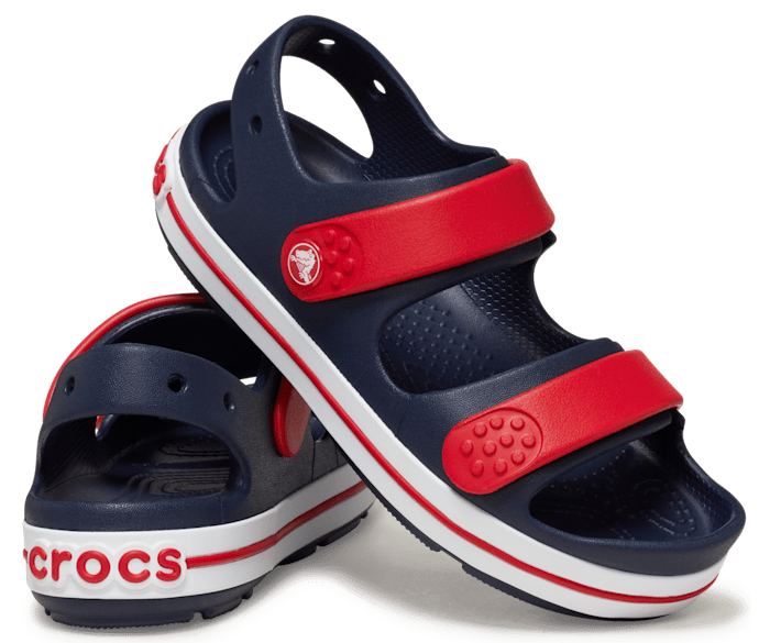 CROCS KID'S CROCBAND NAVY CRUISER SANDAL