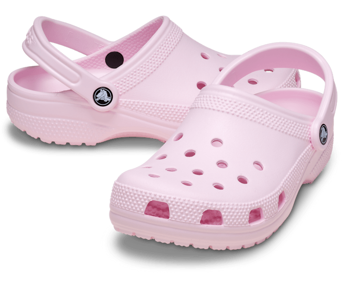 Crocs Unisex Classic Pink Milk Clogs