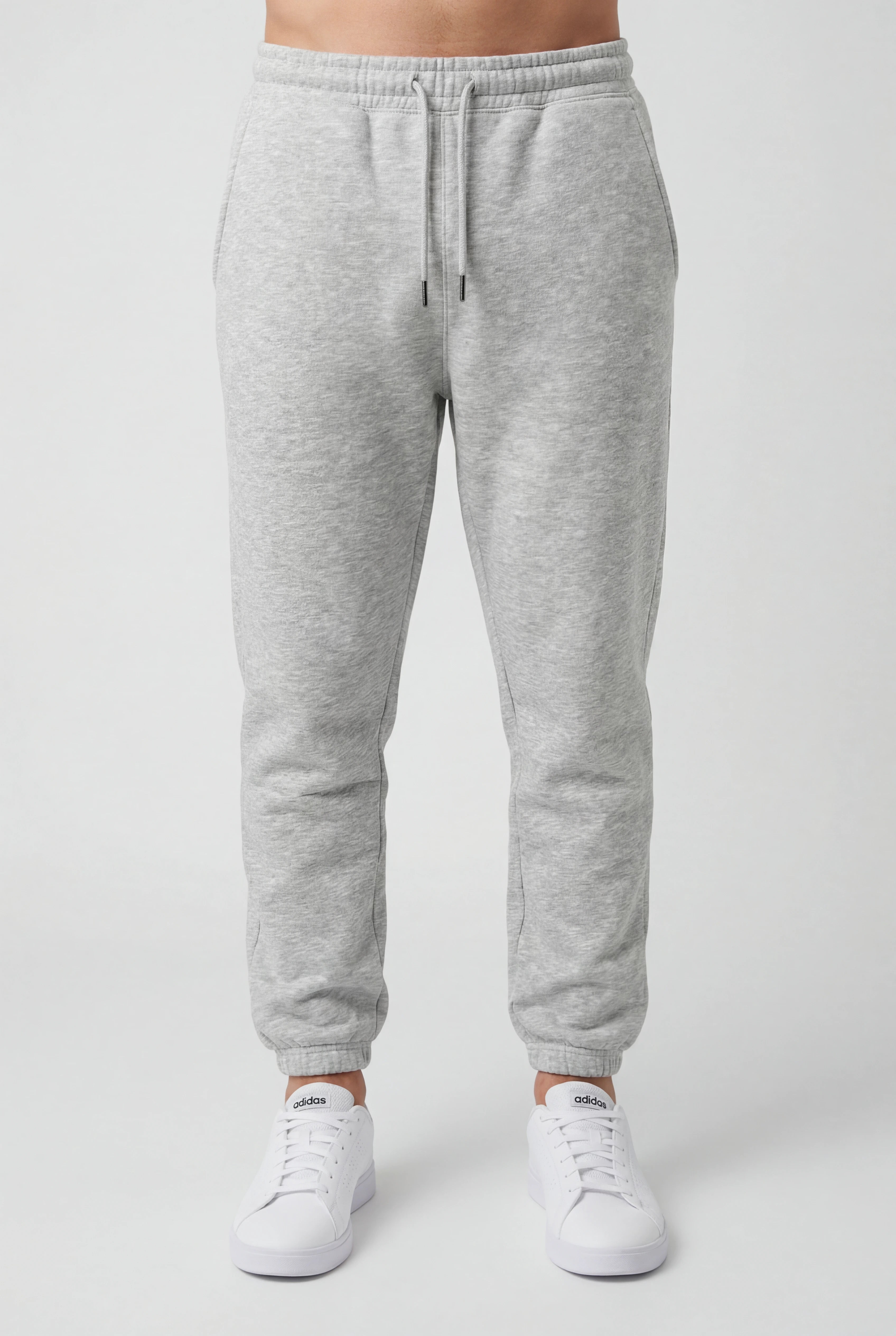 Insport Mens Denver Tech Grey Marle Trackpant