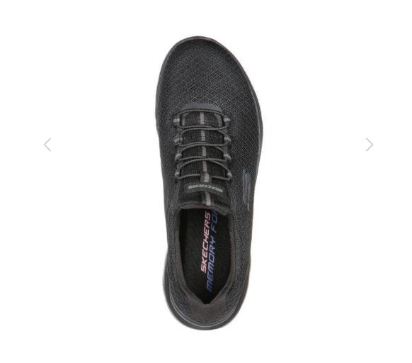 Sketchers Women's Summit Triple Black Walking Shoes