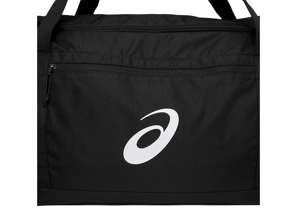 Asics 60l Black/White Duffle Bag