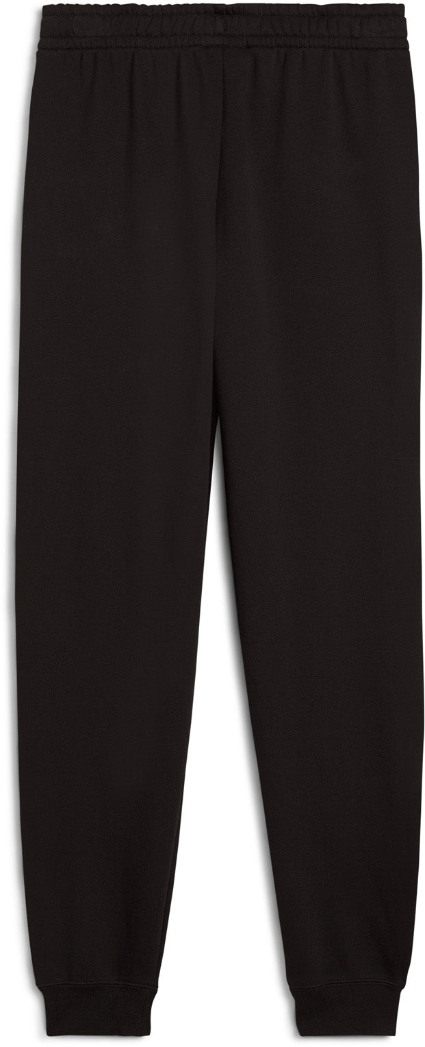 Puma Kid's Essentials Logo Fleece Black Trackpants