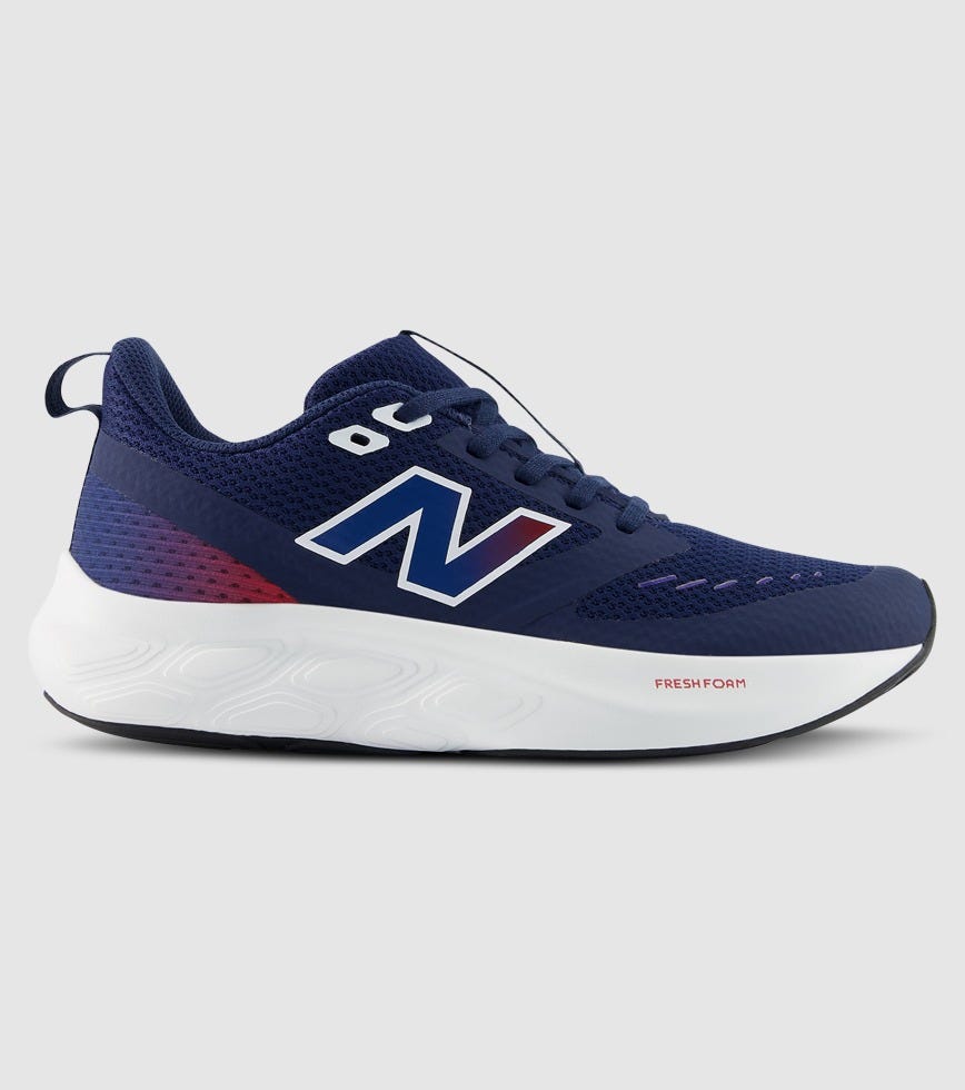 New Balance Kid's 625 Foam Navy/White Running Shoes