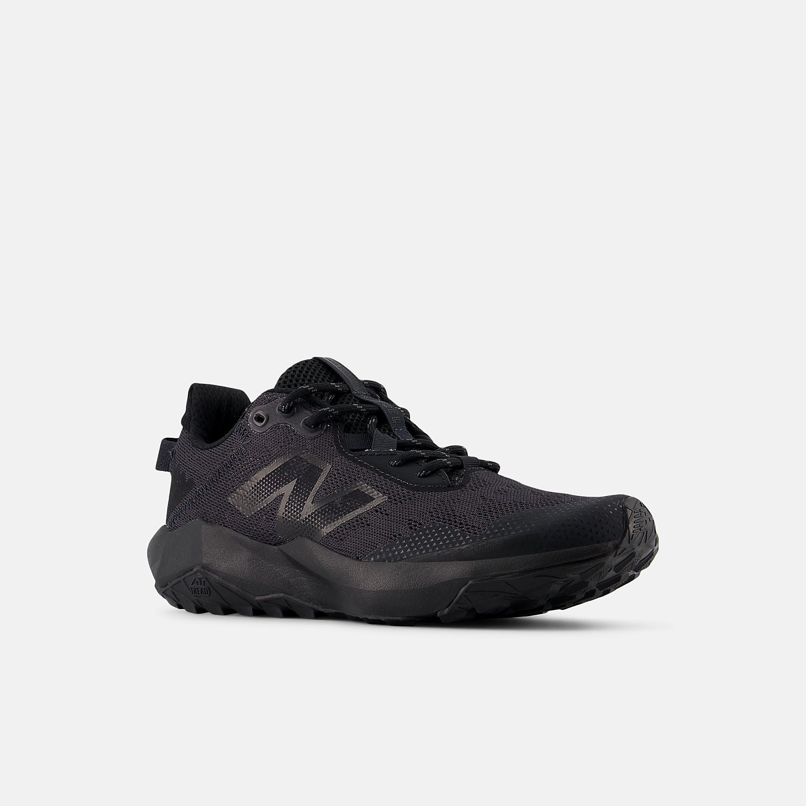 New Balance Kid's Dynasoft Nitrel V6 Triple Black Running Shoes