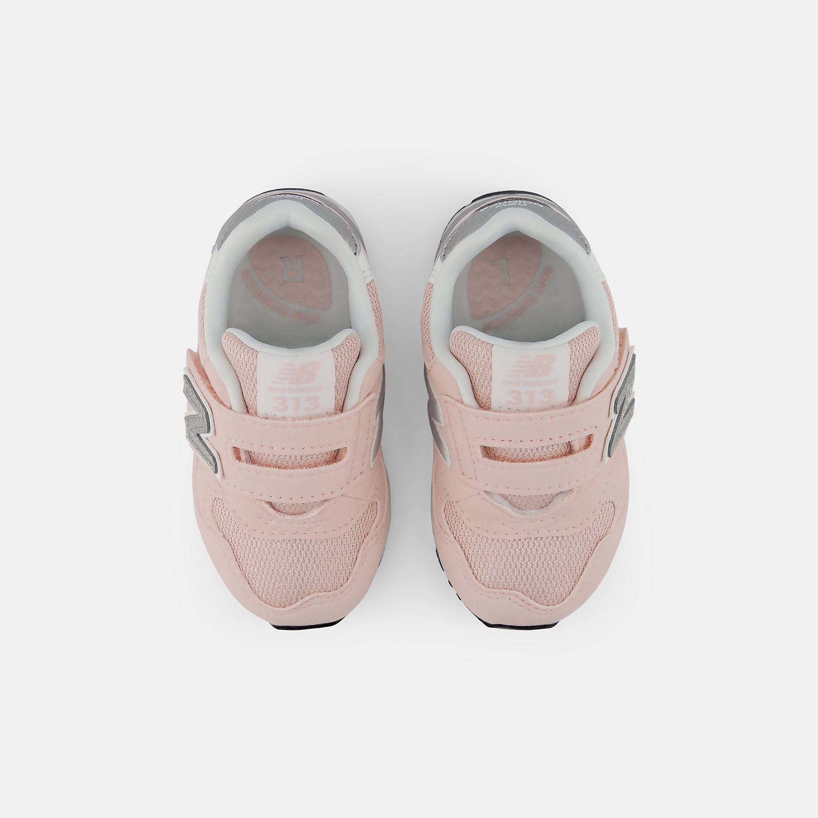NEW BALANCE KID'S 313 PINK/GREY SNEAKER SHOES
