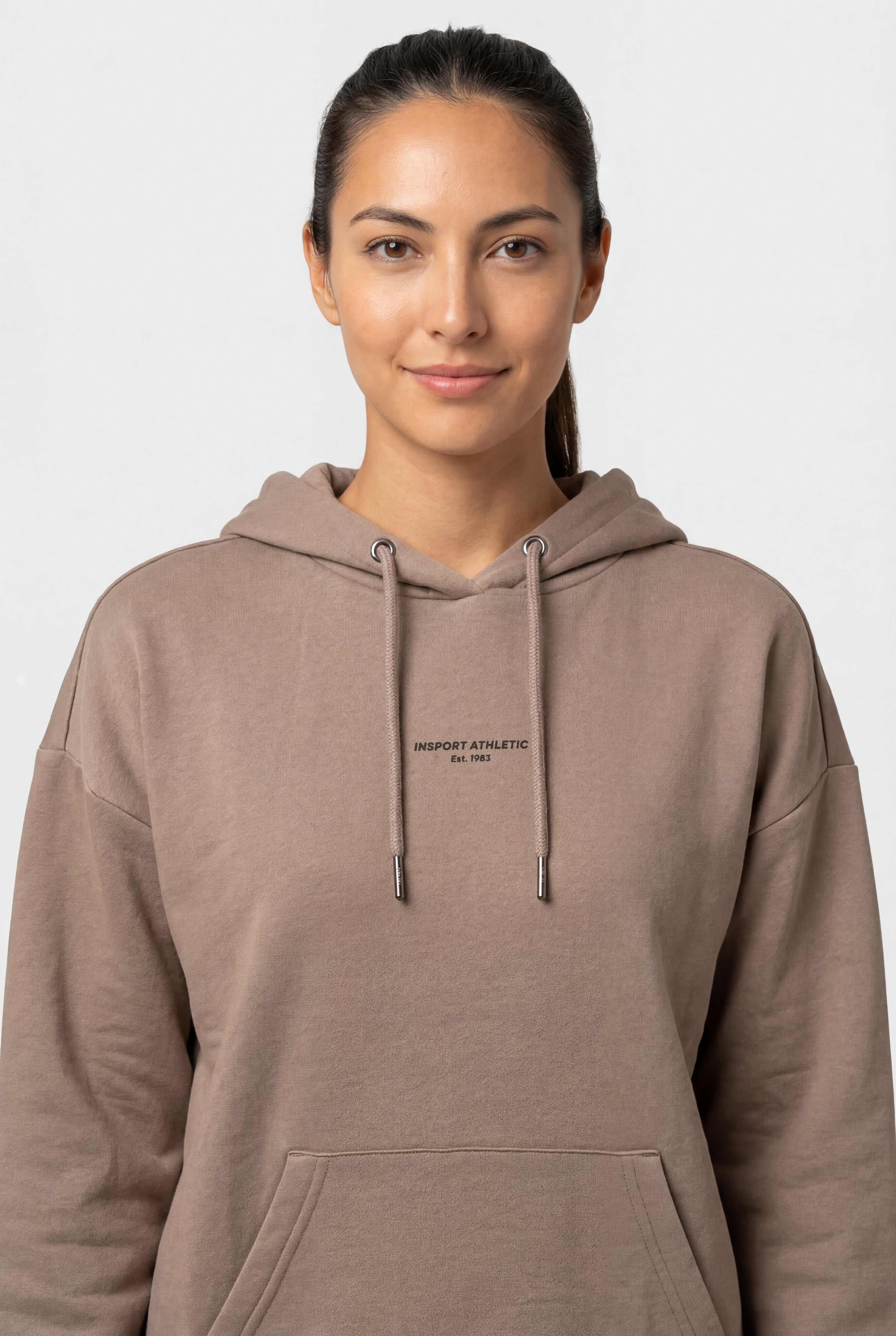 Insport Womens Mia Tapue Fleece Hoodie