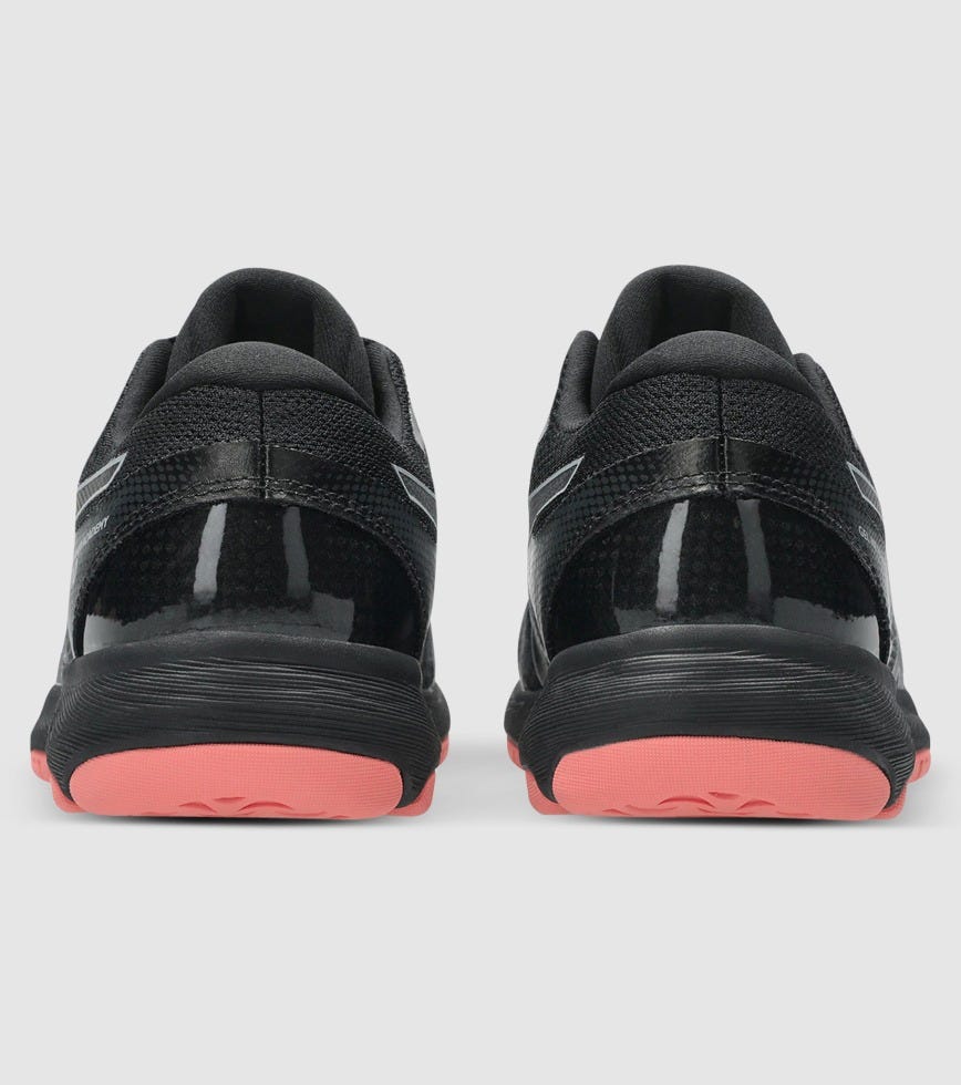 Asics Women's Gel-Netburner Academy 10 Black/Gravel Netball Shoes