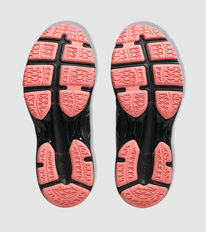 Asics Women's Gel-Netburner Academy 10 Black/Gravel Netball Shoes