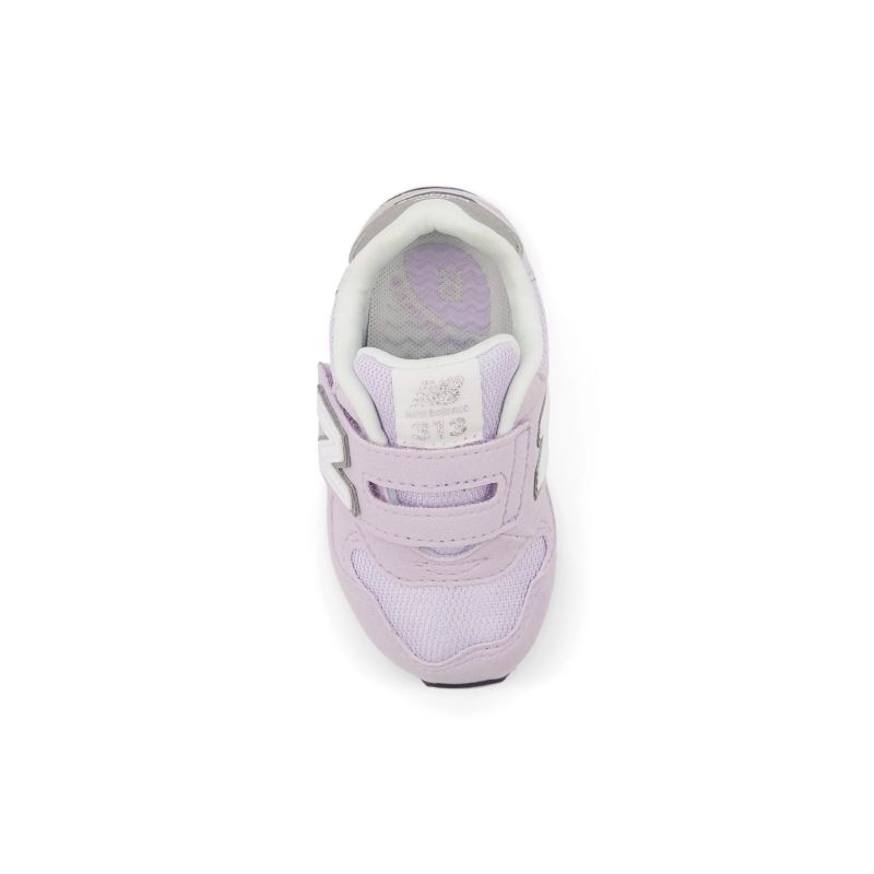 New Balance Kid's 313 Hook N' Loop Lavender Running Shoes