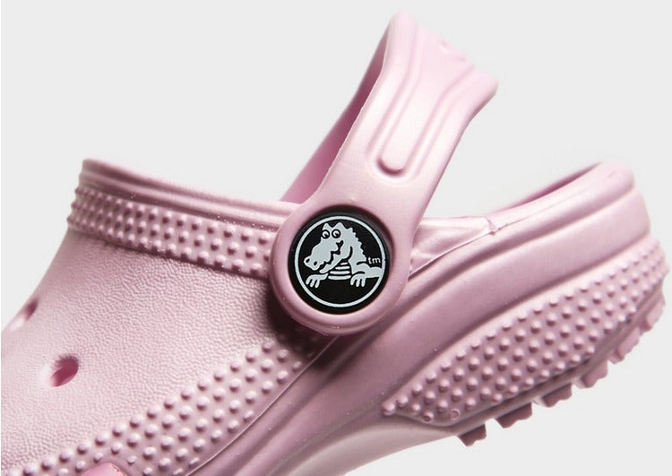 Crocs Kid's Classic Pink Milk Clogs